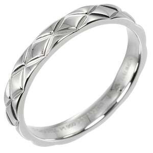 Chanel Ring Platinum Small #208303C19B